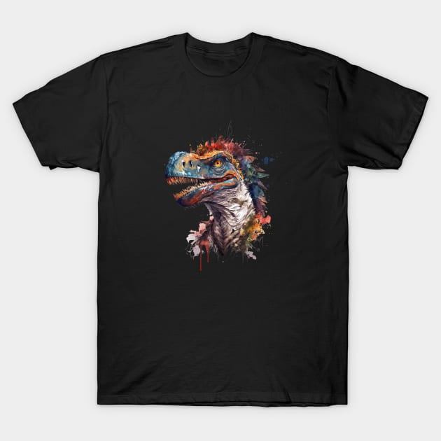 very detailed dinosaur head focus T-Shirt by Southwengker